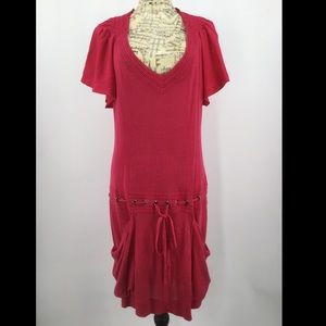 Nanette Lepore Large Sommerset crochet linen dress